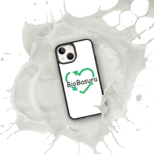 Bescherm je telefoon en het milieu in één keer - deze BioBasura telefoonhoes met onze unieke recyce hart is milieuvriendelijk en 100% biologisch afbreekbaar. Bedek je telefoon met een unieke hoes om deze stijlvol te beschermen tegen stoten en krassen. 