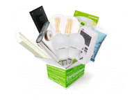  Energiebespaarbox gevuld met producten om je stroomverbruik, gasverbruik en watergebruik te verlagen BB Eco shop