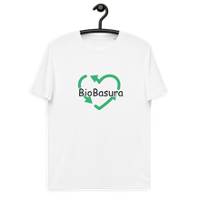 Afbeelding in Gallery-weergave laden, Dit BioBasura uniseks T-shirt, gemaakt van 100% biologisch ringgesponnen katoen, is een echte must have. Het is van hoogwaardige kwaliteit, super comfortabel en het beste van alles: milieuvriendelijk! 
